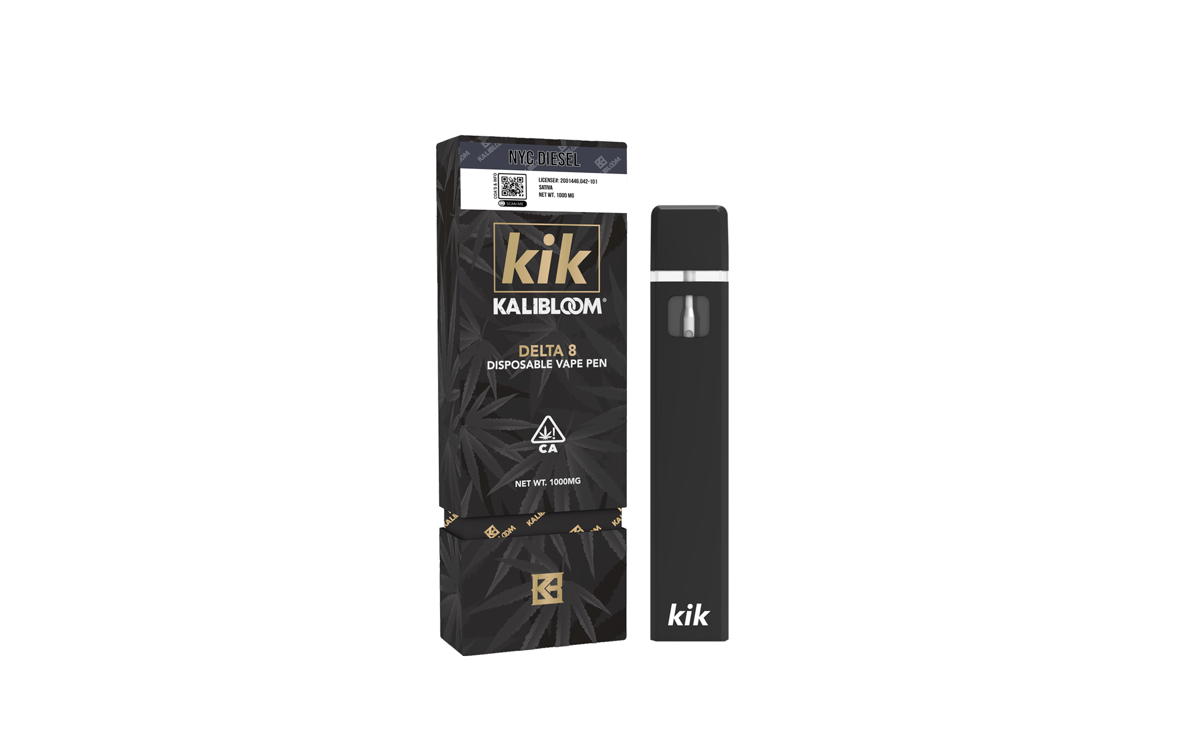 Kik - Disposable Vape Pen - 1 ml - 1000 mg