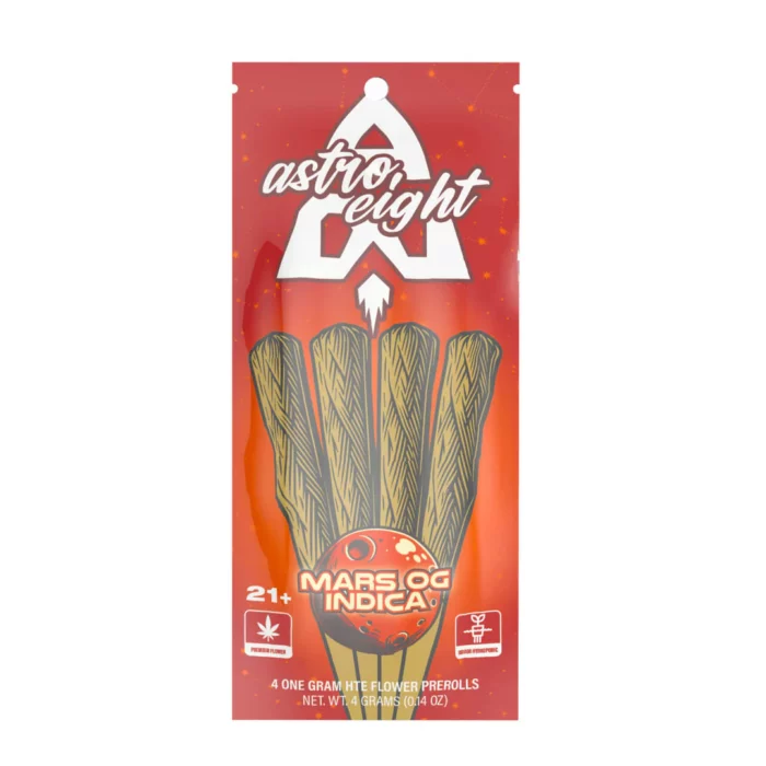 Buy Astro Eight HTE Pre Rolls 4PK Mars OG