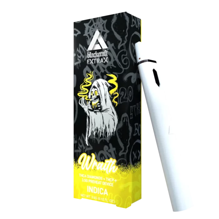 Buy BlackCraft Extrax Wraith THC-A Diamonds Disposable 3.5G at Cheap Wholesale Prices.