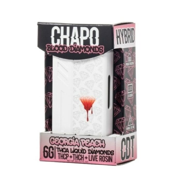 Buy Buy Chapo Blood Diamonds THC-A Disposable | 6G | 6000MG Georigia Peach