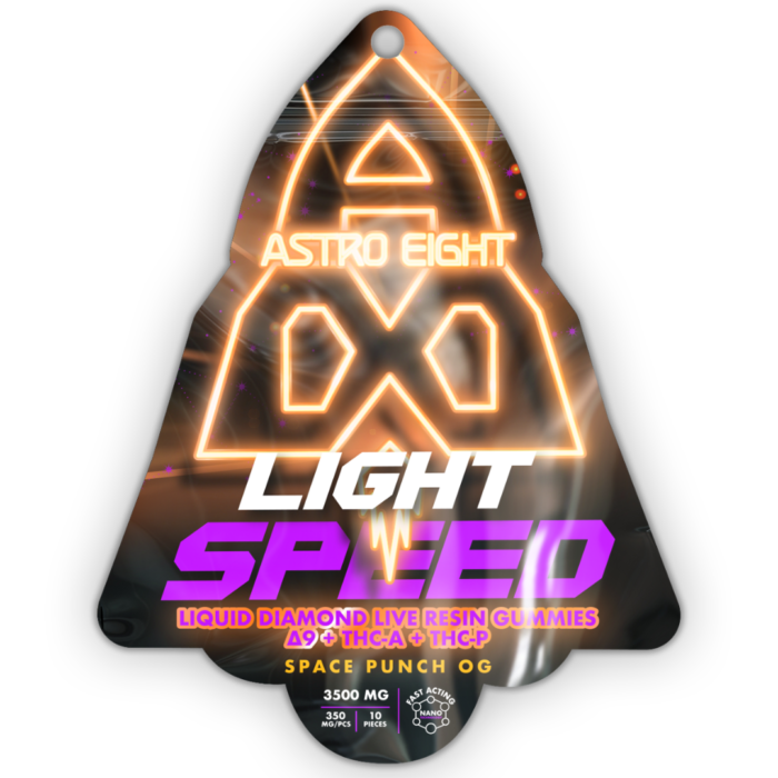 Buy astro 8 light speed gummies 3500mg space punch og