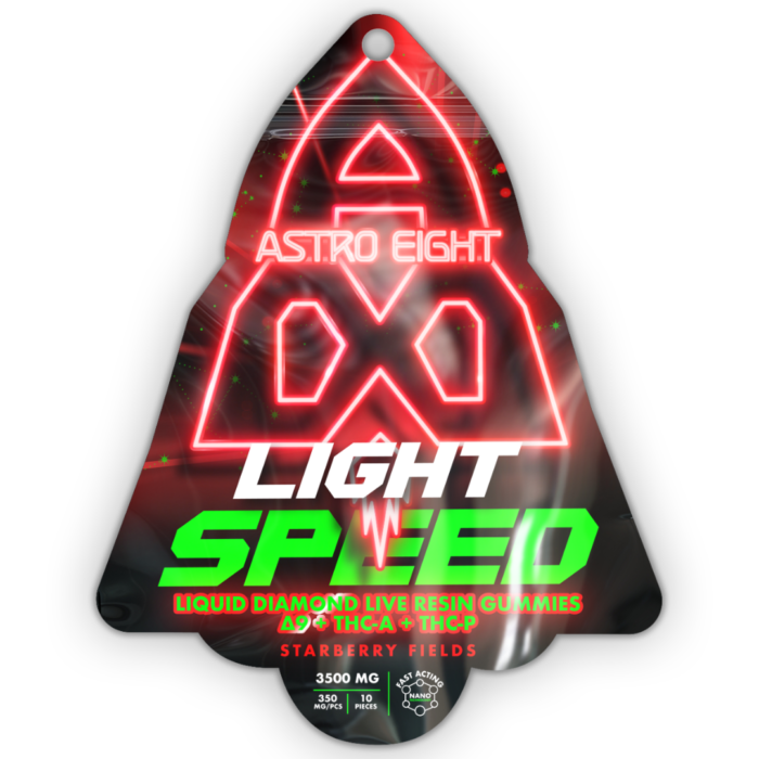 Buy astro 8 light speed gummies 3500mg starberry fields